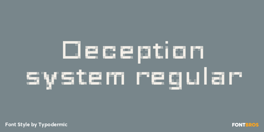 Deception system regular Poster