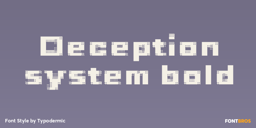 Deception system bold Poster