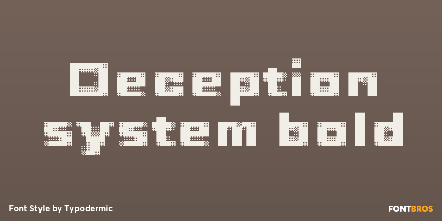Deception system bold Poster
