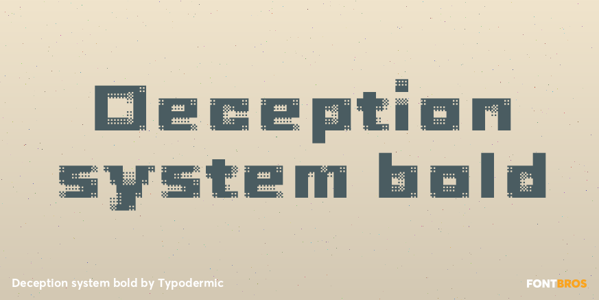 Deception system bold Poster