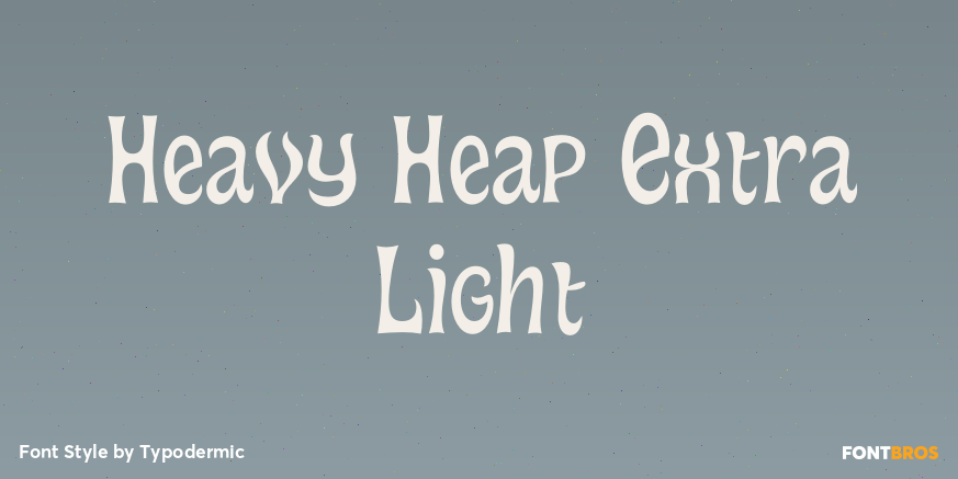Heavy Heap Extra Light Poster