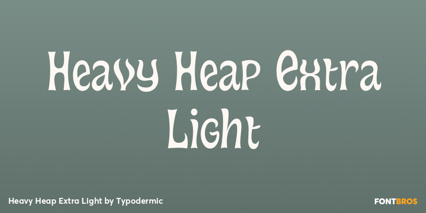Heavy Heap Extra Light Poster