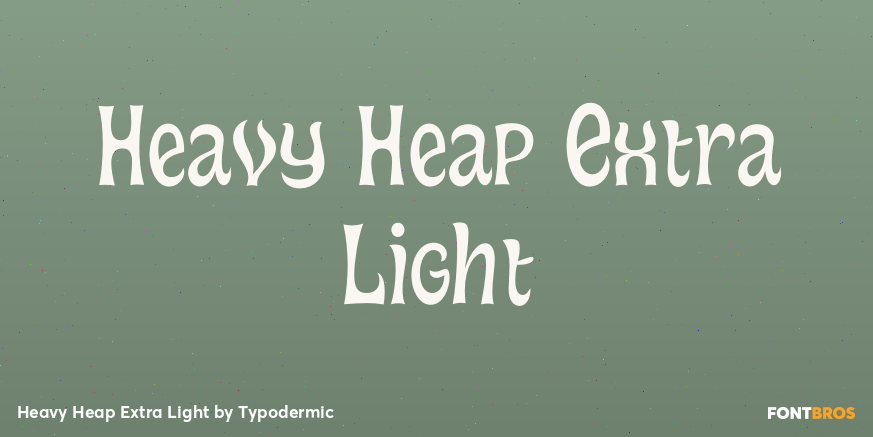 Heavy Heap Extra Light Poster