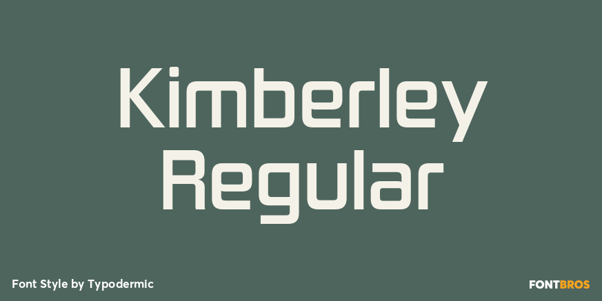 Kimberley Regular Poster