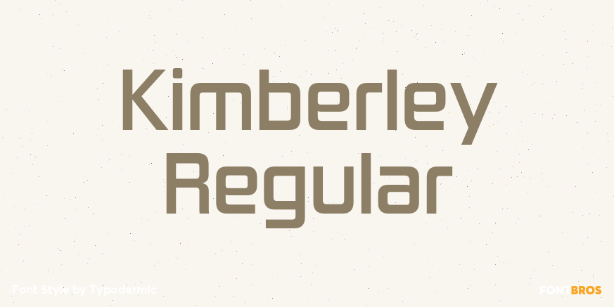Kimberley Regular Poster