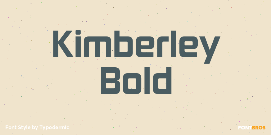 Kimberley Bold Poster
