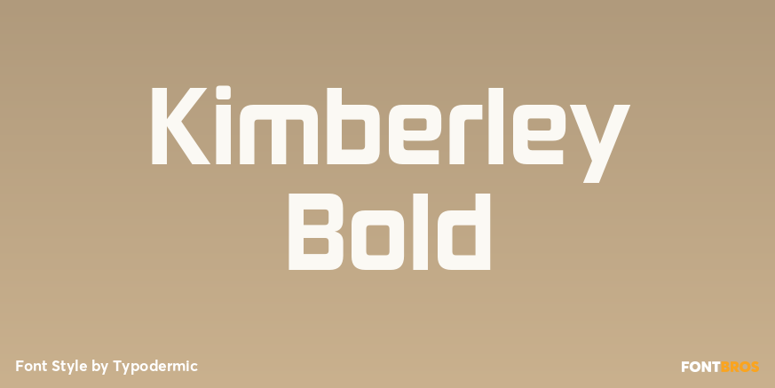 Kimberley Bold Poster