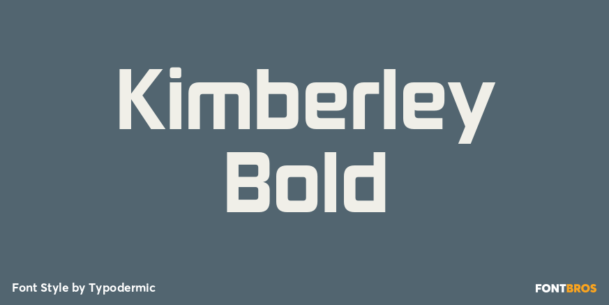 Kimberley Bold Poster