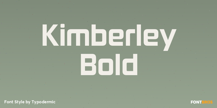 Kimberley Bold Poster