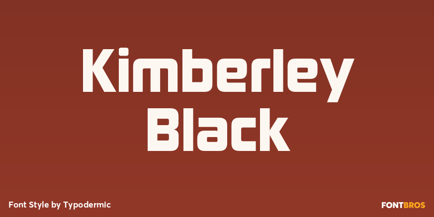 Kimberley Black Poster