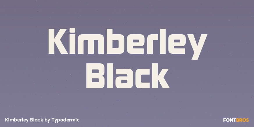 Kimberley Black Poster