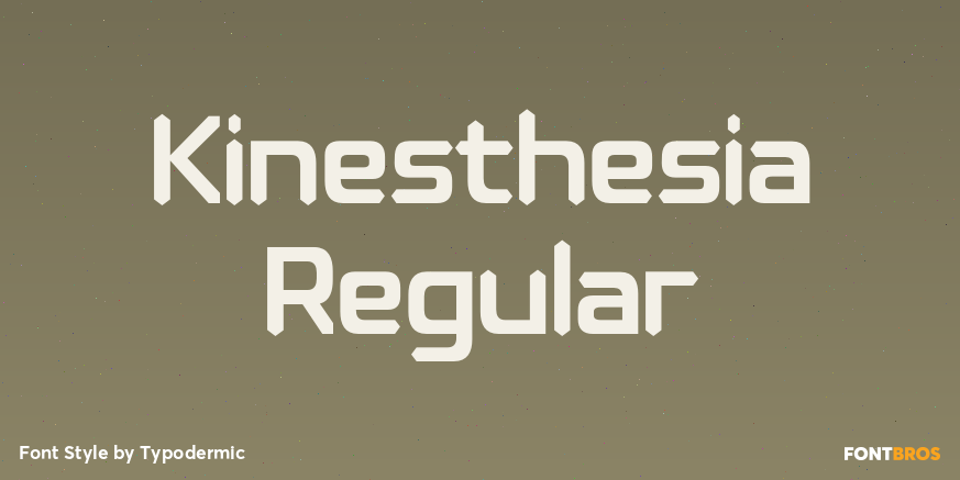 Kinesthesia Regular Poster