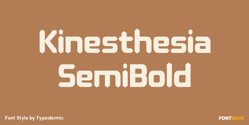 Kinesthesia SemiBold Poster