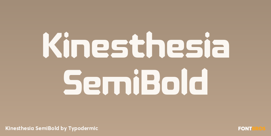 Kinesthesia SemiBold Poster