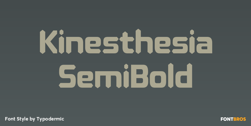 Kinesthesia SemiBold Poster