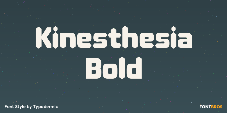 Kinesthesia Bold Poster