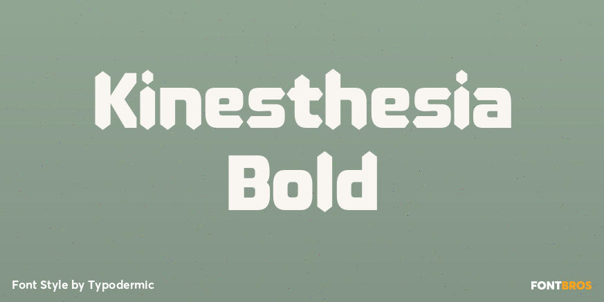 Kinesthesia Bold Poster