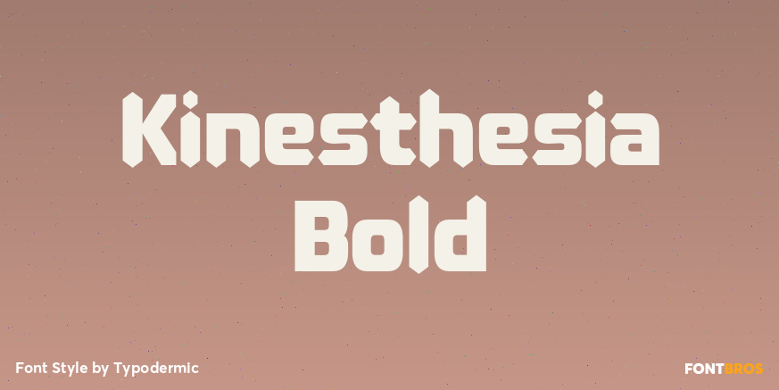 Kinesthesia Bold Poster