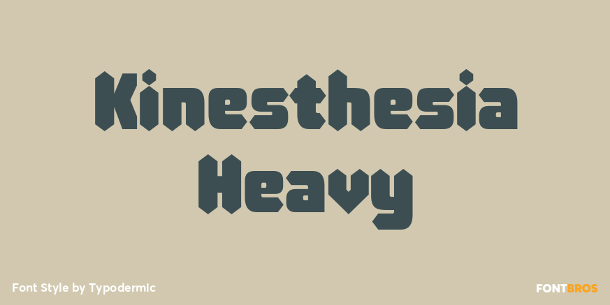 Kinesthesia Heavy Poster