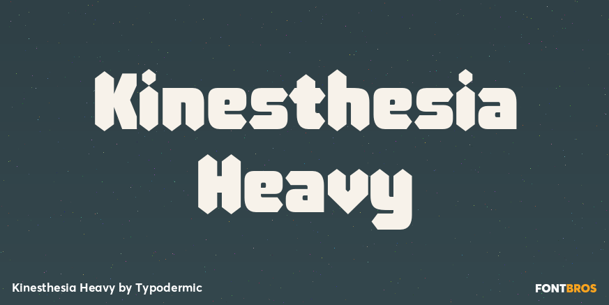 Kinesthesia Heavy Poster