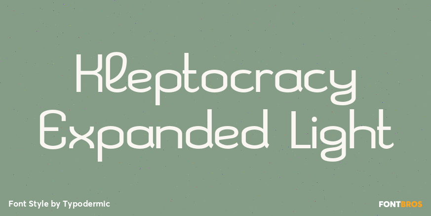 Kleptocracy Expanded Light Poster