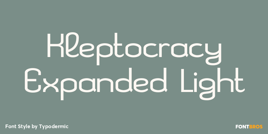 Kleptocracy Expanded Light Poster