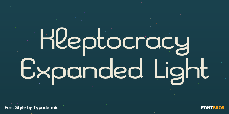 Kleptocracy Expanded Light Poster