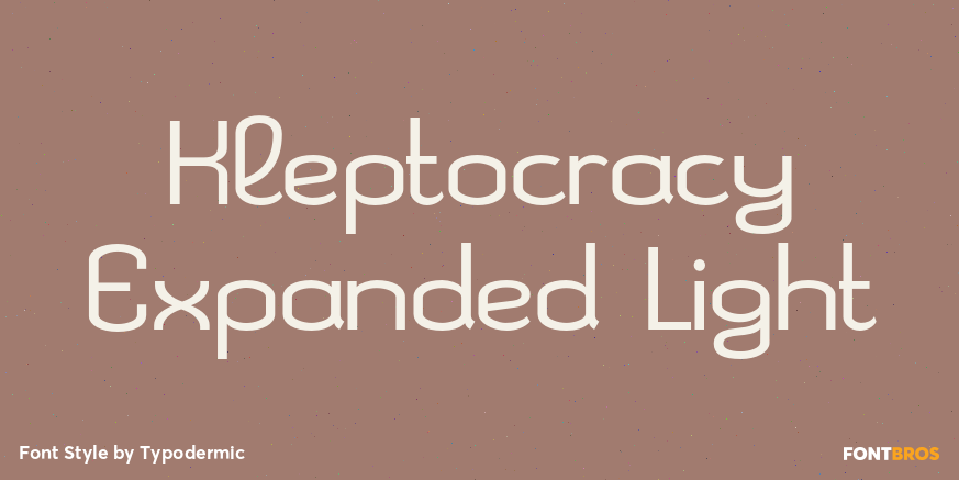 Kleptocracy Expanded Light Poster