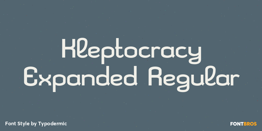 Kleptocracy Expanded Regular Poster