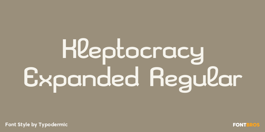 Kleptocracy Expanded Regular Poster
