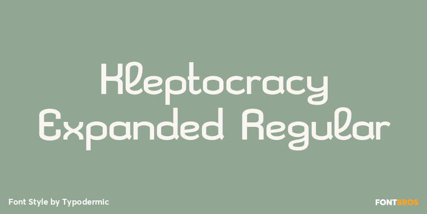 Kleptocracy Expanded Regular Poster