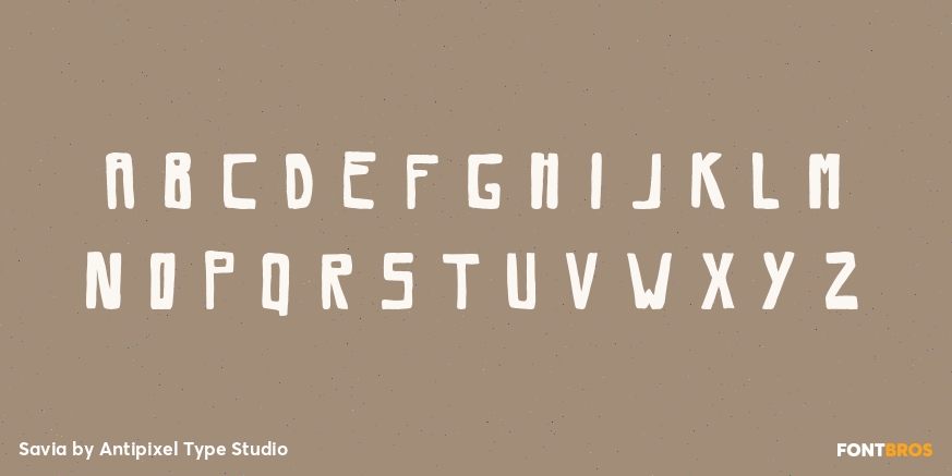 Savia Font Poster #1