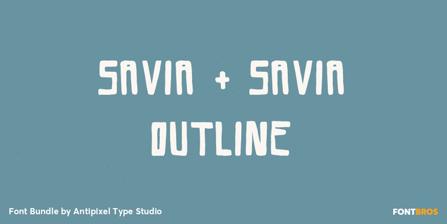 Savia + Savia Outline Poster