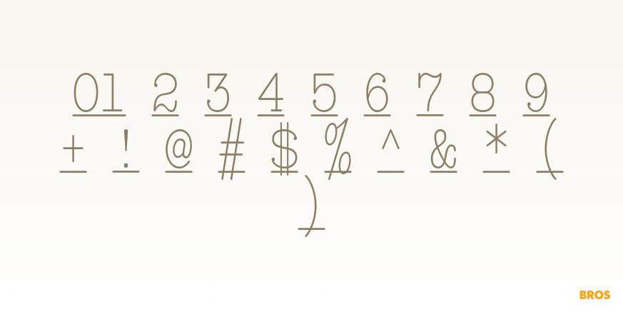 Typewriter Spool CLN Condensed Extra Light Italic Font Poster #1