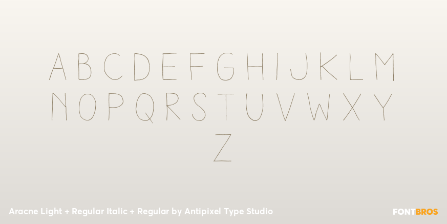 Aracne Light + Regular Italic + Regular Font Poster #3