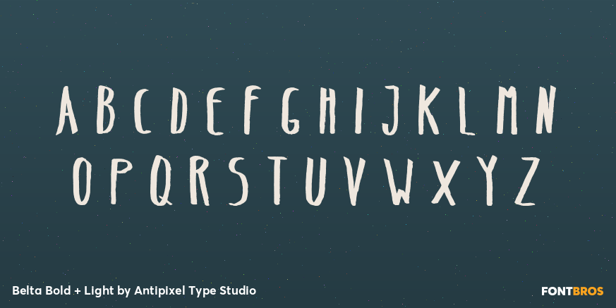 Belta Bold + Light Font Poster #2