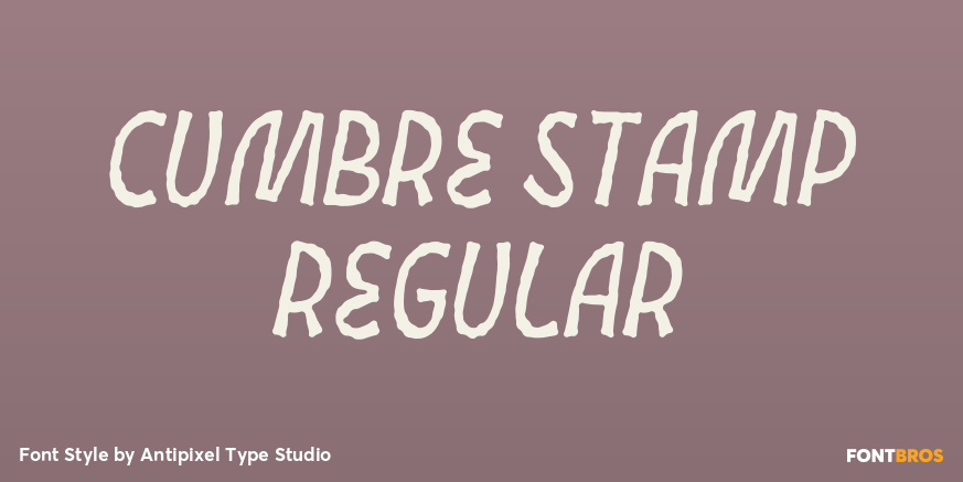 Cumbre Stamp Regular Poster