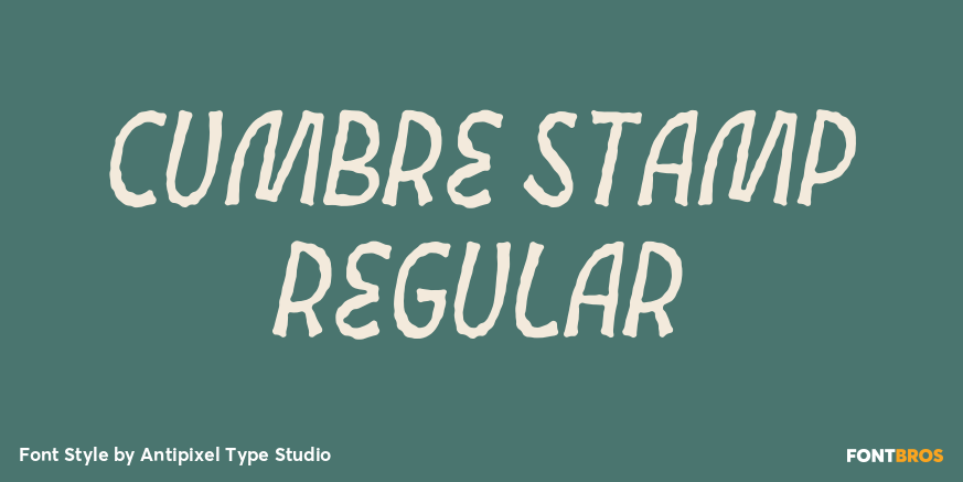 Cumbre Stamp Regular Poster