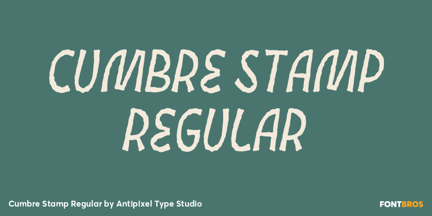 Cumbre Stamp Regular Poster