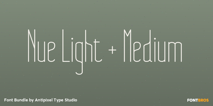 Nue Light + Medium Poster
