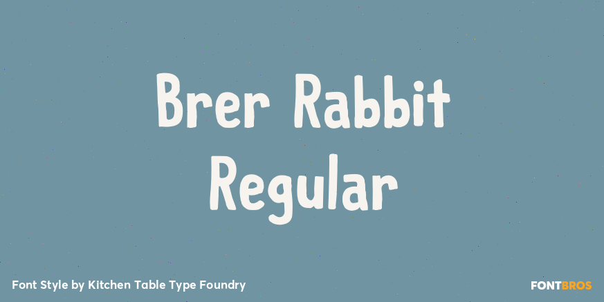 Brer Rabbit Regular Poster