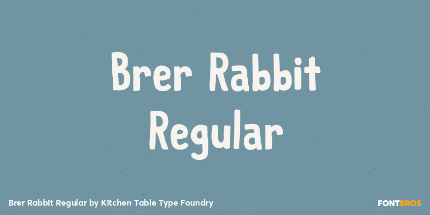 Brer Rabbit Regular Poster