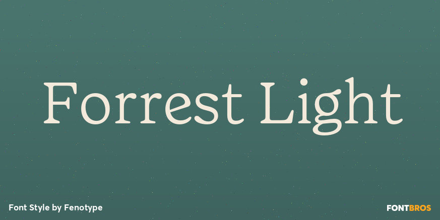 Forrest Light Poster