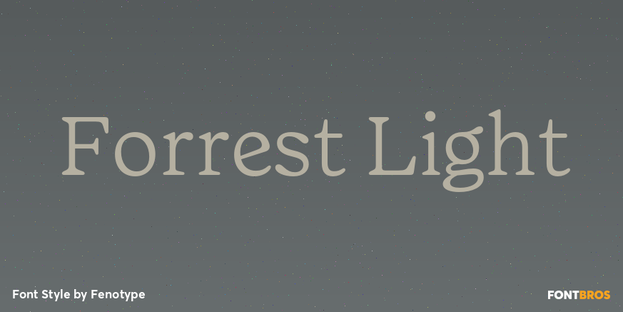 Forrest Light Poster