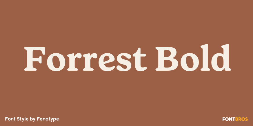 Forrest Bold Poster