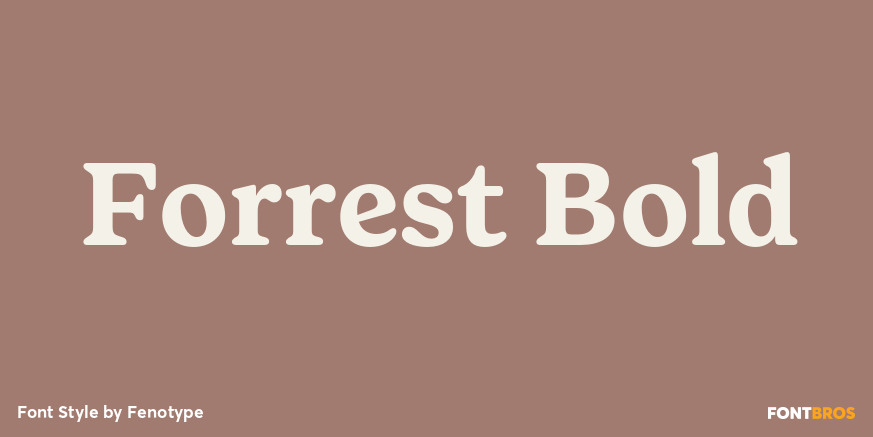 Forrest Bold Poster