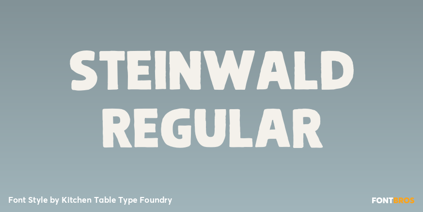 Steinwald Regular Poster