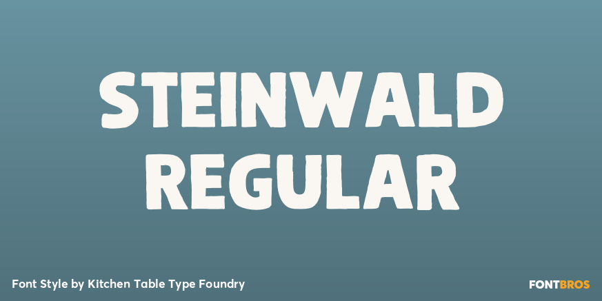 Steinwald Regular Poster