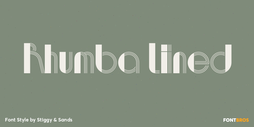 Rhumba Lined Poster