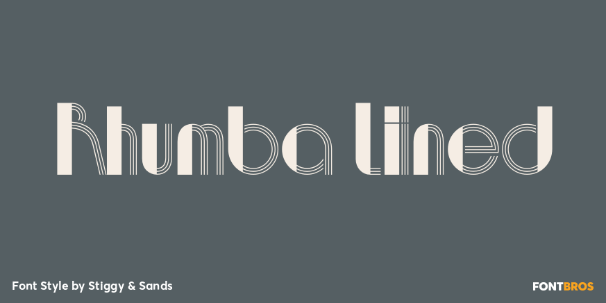 Rhumba Lined Poster